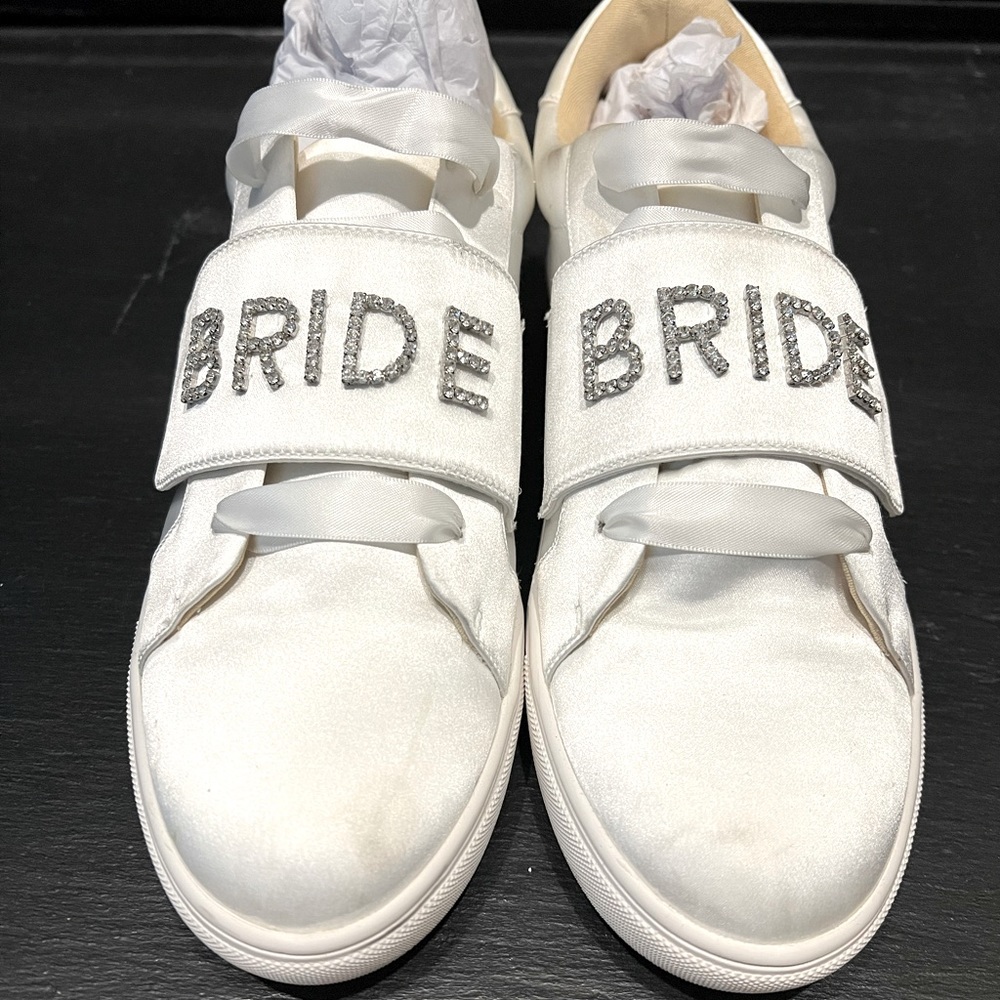 Betsy Johnson Bejeweled Bride Sneakers
